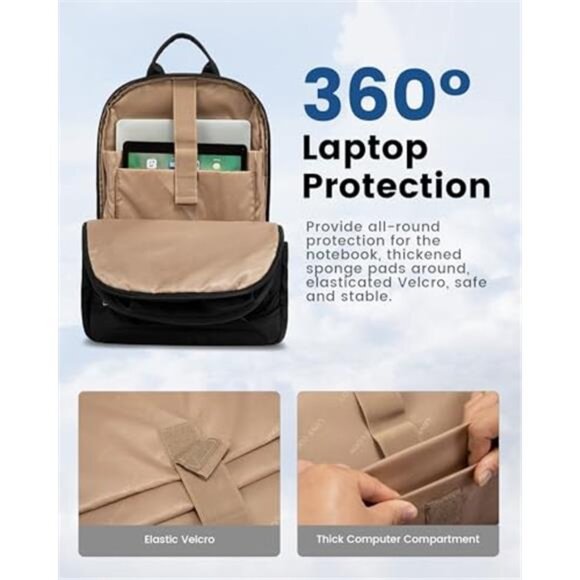 Women\'s Laptop Backpack Backpack Purse Large Capacity main image 6